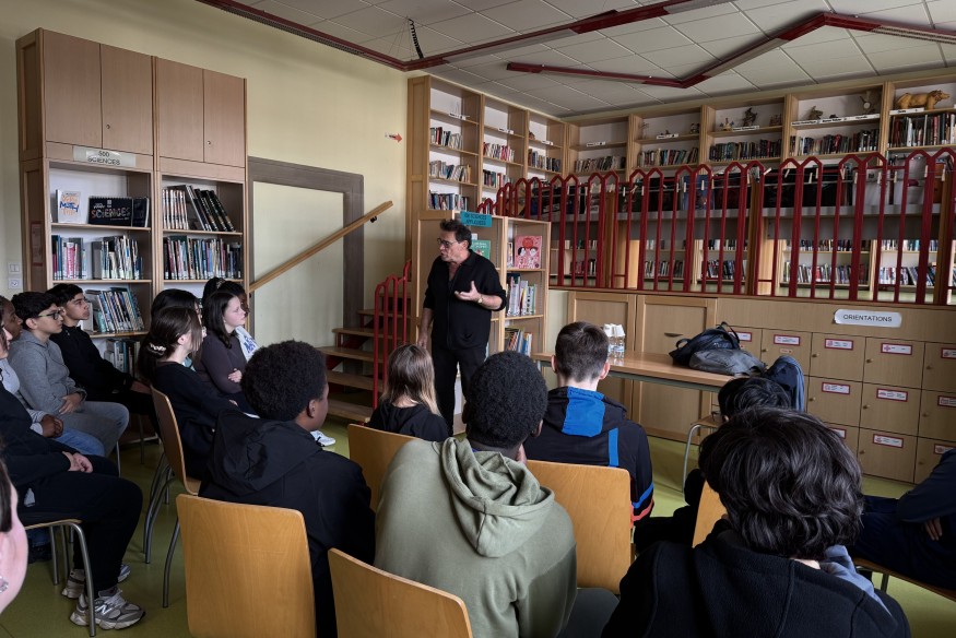 Colmar : Des rencontres scolaires à l'approche du Festival du Livre