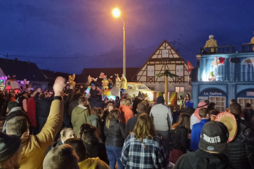 Bindernheim : Une première en plein air pour le bal de carnaval