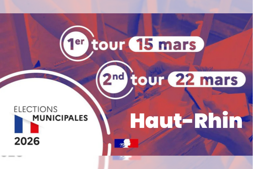 Municipales Haut-Rhin : Résultats du 1er tour - Dimanche 15 mars 2026