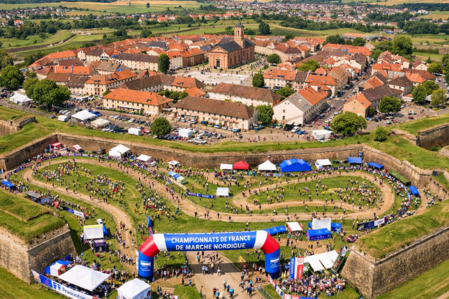 Le CSL Neuf-Brisach Athlétisme accueille les championnats de France de marche nordique